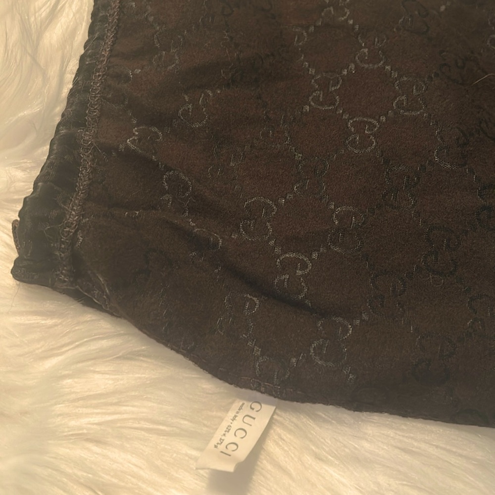 Gucci Dust Bag Black Drawstring - image 8